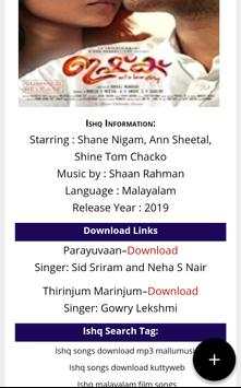 Malayalam song Downloader screenshot 3