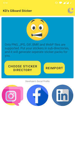 GBoard Sticker screenshot 1