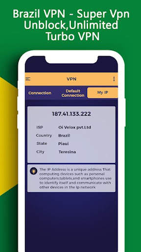 Brazil VPN - Free VPN & Unlimted Secure VPN screenshot 6