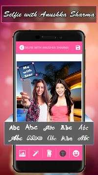 Selfie With Anushka Sharma 3 تصوير الشاشة