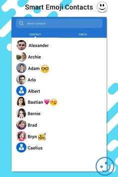 Emoji Contacts Mekaer screenshot 1