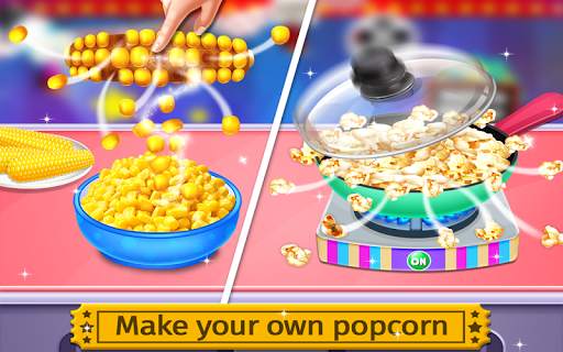 Movie Night Popcorn Party - Fun Game screenshot 2