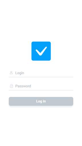 Mobile app for OneBox CRM ERP system screenshot 1