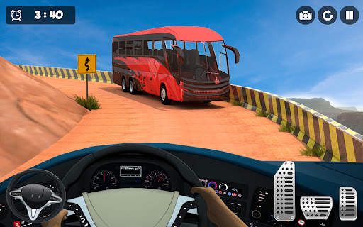 Mountain Driving Sim Bus Games screenshot 1