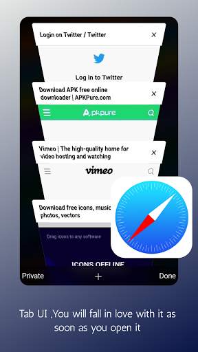 iOS 14 Browser,desktop browser,web browser to ios screenshot 2