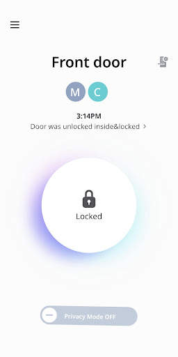 Samsung Smart Doorlock screenshot 1