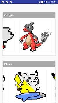 Color by Number Pokemon Pixel Art screenshot 6