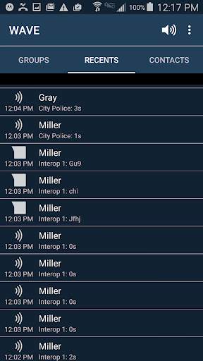 WAVE Mobile Comm PTT (5.11) screenshot 5