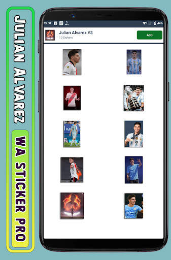 Julian Alvarez - WA Sticker screenshot 7