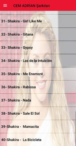 Shakira Songs Offline screenshot 3