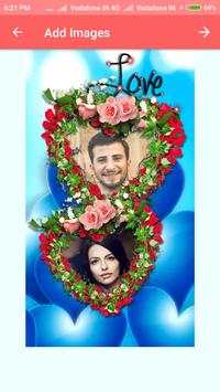 Love Heart Dual Photo Frame 3 تصوير الشاشة