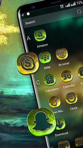 Fantasy Jungle Launcher Theme screenshot 3