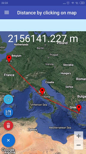 GPS Distance Area and Perimeter Measurement screenshot 2