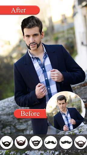 Beard Photo Editor - Hair Styler screenshot 2