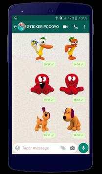 Pocoyo Stickers For WhatsApp-WAStickerApps Cartoon screenshot 4