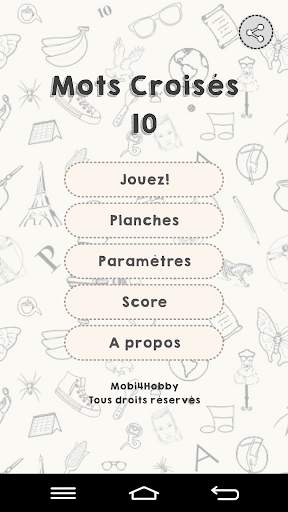 Mots Croisés 10 screenshot 1