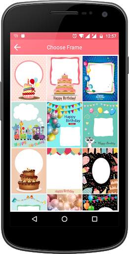 Birthday Photo Frames screenshot 2