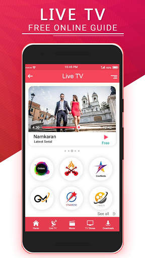 Live TV All Channels Free Online Guide screenshot 1