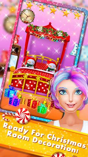 Christmas Candy Beauty Salon : Makeover Game screenshot 5
