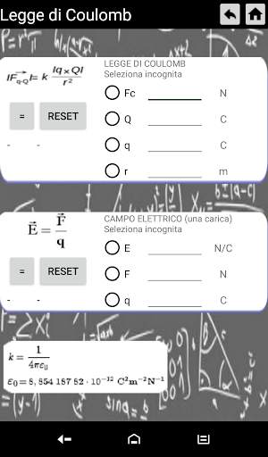 Formula Physic Calculator - Formule di fisica FREE screenshot 6