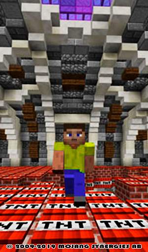 tnt run map for mcpe screenshot 1