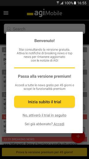 Agi Mobile screenshot 1
