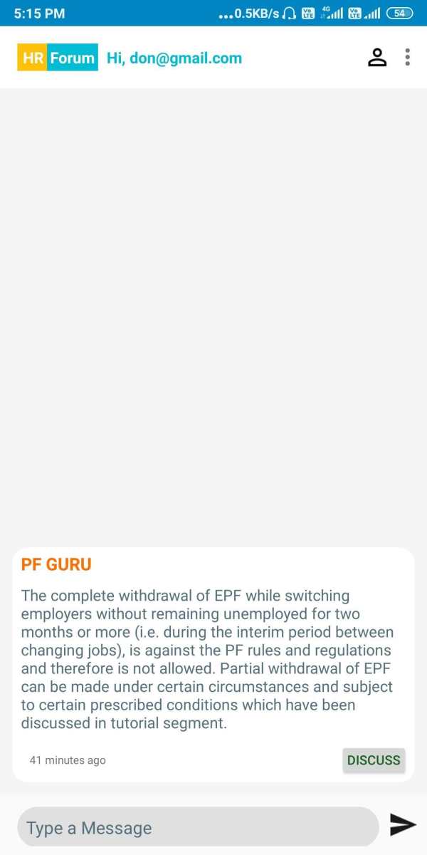 PF Guru - Chat, EPF Balance, Claim, UAN, HR Forum screenshot 6