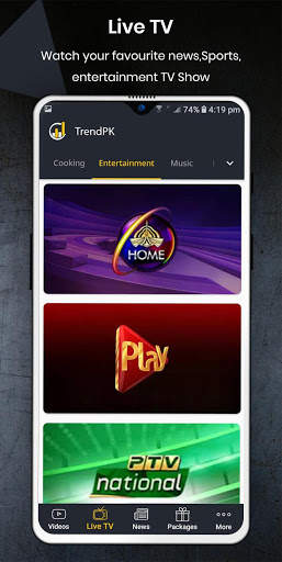 TrendPk - Live TV, News, Radio & Dramas screenshot 1