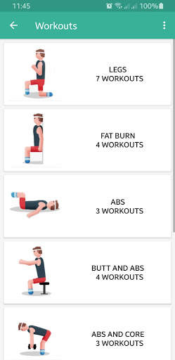 My-Fit Fitness Application screenshot 3