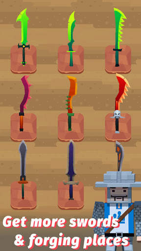 รวมดาบ - ผู้ชำนาญการช่างตีเหล็ก Idle screenshot 2