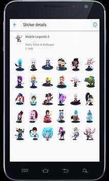 WAStickerApps: Mobile Legend Sticker for Whatsapp screenshot 3