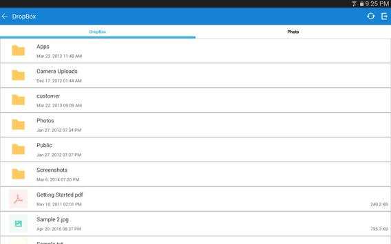 Print Extension for Dropbox screenshot 1