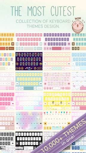 Pastel Keyboard Theme Color - VIP Premium screenshot 4