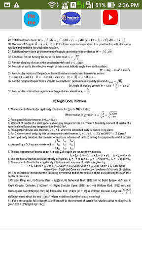 Physics Formula (Mechanics-2) скриншот 2