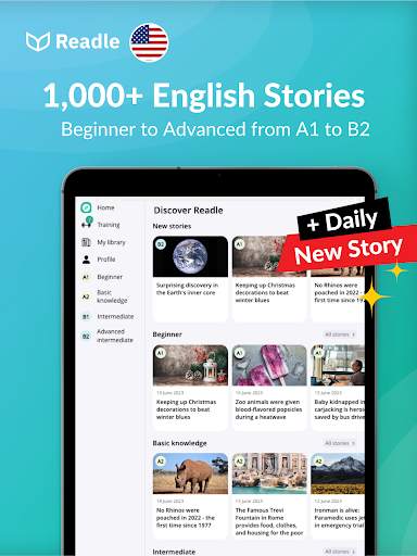 Learn English: Daily Readle screenshot 7