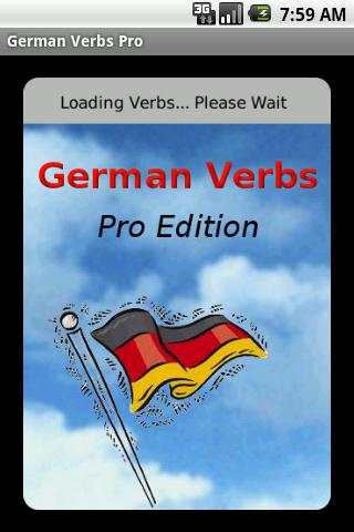 German Verbs Pro screenshot 1