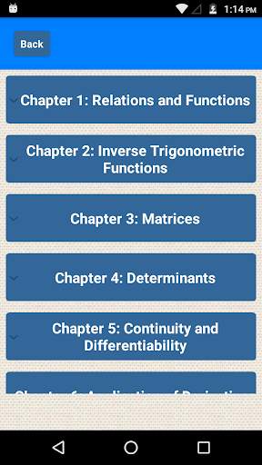 Class 12 Maths NCERT Solutions screenshot 1