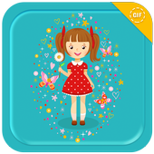 Barbie Doll GIF icon