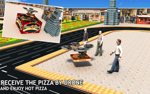 Drone Pizza Delivery Sim screenshot 17