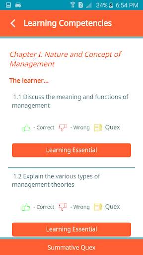 Organization and Management - QuexBook 12 تصوير الشاشة