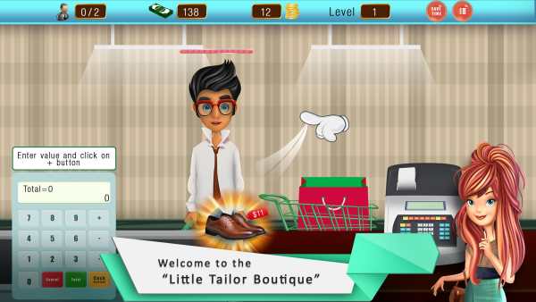 Little Tailor Girl Cashier Shop Cash Register screenshot 14