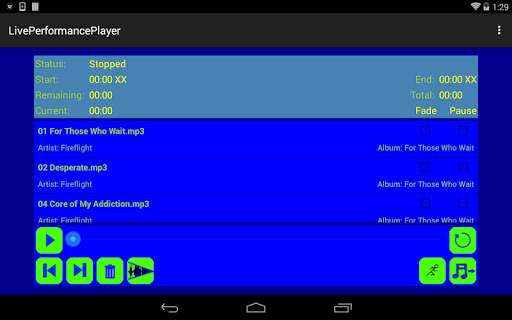 Live Performance Music Player screenshot 5