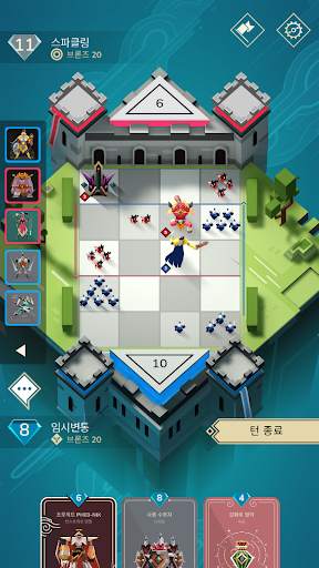 Stormbound: 왕국 전쟁 screenshot 4