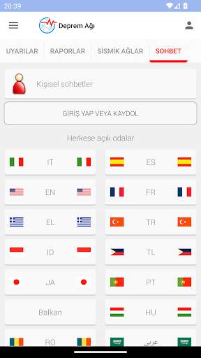 Deprem Ağı screenshot 5