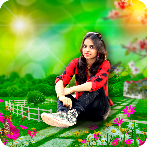 Garden Photo Maker : Garden Photo Frames Editor icon