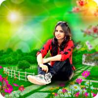 Garden Photo Maker : Garden Photo Frames Editor
