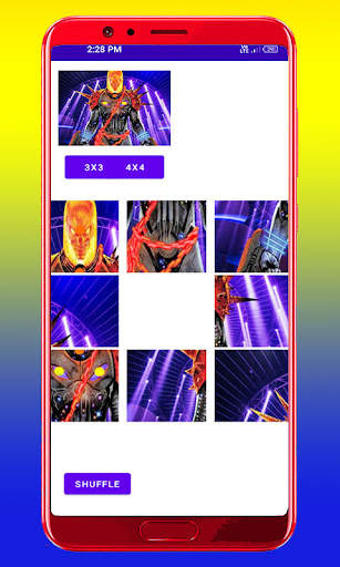 Ghost Rider game - Ghost Rider Puzzle Game screenshot 3
