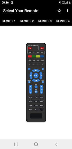 FreeDish Remote Controls screenshot 1