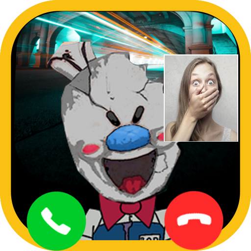 Video Call &amp; Chat For Ice Scream : Simulator иконка