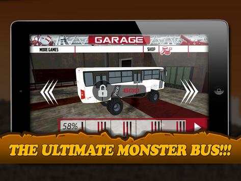 3D Monster Bus Simulator 2015 screenshot 9